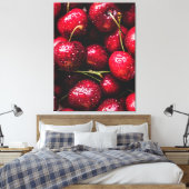Kersendoekprint Canvas Afdruk (Insitu (Slaapkamer))
