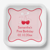 Kersenfeest Papieren Bordje (Voorkant)