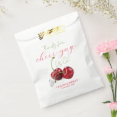 Kersenfruit dat ons toejuicht  bedankzakje (Gezegeld)