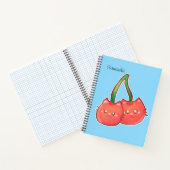 Kersenfruitkatten Notitieboek (Binnen)