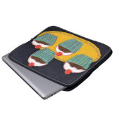 Kersengebakjes Laptop Sleeve (Voorkant onderkant)