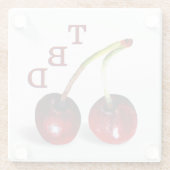 Kersenglas Onderzetter (Achterkant)