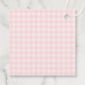 Kersengratiënservetten, Roze Coquette Bedankjes Labels (Achterkant)