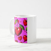 Kersenharten Koffiemok (Voorkant links)