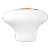 kersenhoutmermaïde keramische knop (Zijkant)