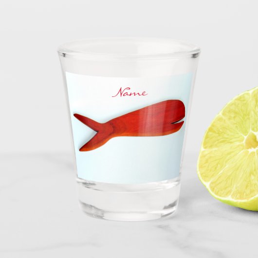 kersenhoutvis Thunder_Cove Shot Glas (Voorkant)