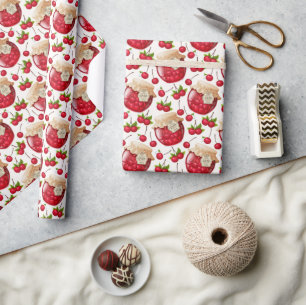 Kersenjams cadeaupapier