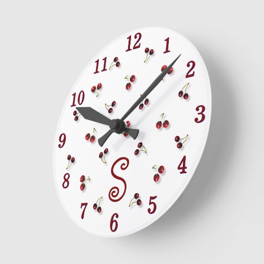 kersenklok ronde klok (Hoek)