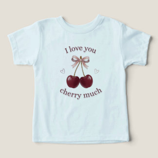 Kersenliefdescitaat T-shirt ontwerp