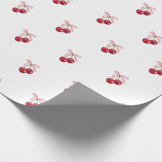 Kersenpakpapier Cadeaupapier (Hoek)