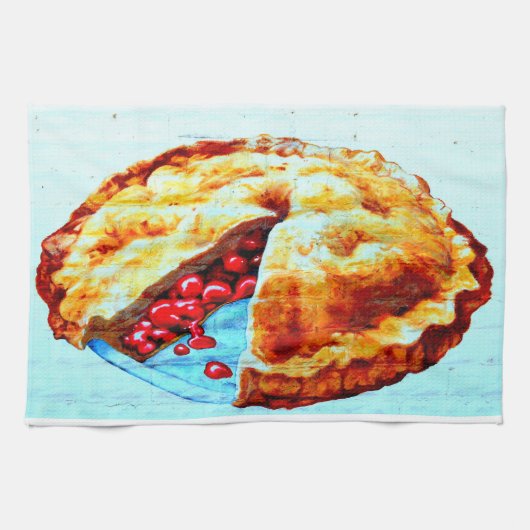 kersenpastei handdoek (Horizontaal)