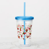 Kersenpatroon 1 acryl drinkbeker (Voorkant)