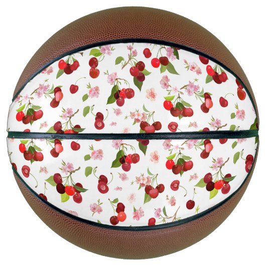 Kersenpatroon 1 basketbal (Voorkant)