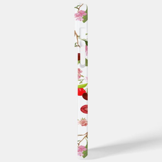 Kersenpatroon 1 Case-Mate iPhone case (Achterkant / Links)