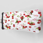 Kersenpatroon 1 golfheadcover (Voorkant)