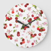 Kersenpatroon 1 grote klok (Voorkant)