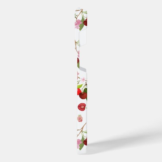 Kersenpatroon 1 iPhone hoesje (Linkerkant)