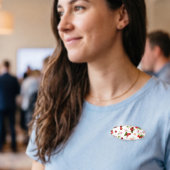Kersenpatroon 1 naambadge