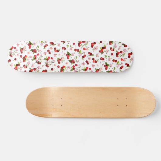 Kersenpatroon 1 persoonlijk skateboard (Horizontaal)