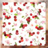 Kersenpatroon 1 raamsticker (Vel 2)