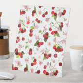 Kersenpatroon 1 reclamebord met voetstuk (Insitu)