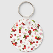 Kersenpatroon 1 sleutelhanger (Voorkant)