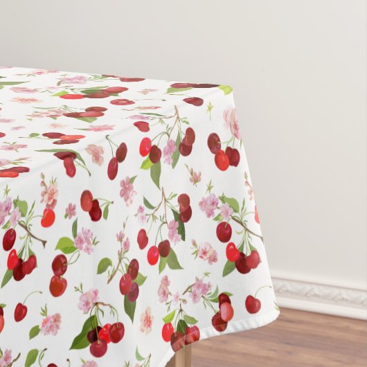 Kersenpatroon 1 tafelkleed (Voorbeeld)