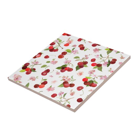Kersenpatroon 1 tegeltje (Zijkant)