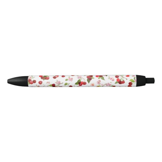 Kersenpatroon 1 zwarte inkt pen (Voorkant)