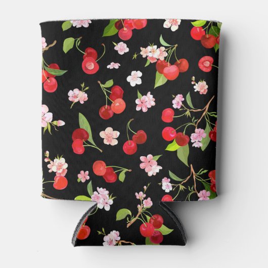 Kersenpatroon 2 blikjeskoeler (Voorkant)