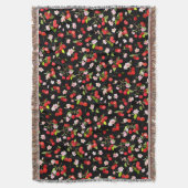 Kersenpatroon 2 deken (Voorkant Verticaal)