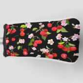 Kersenpatroon 2 golfheadcover (Voorkant)
