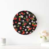 Kersenpatroon 2 grote klok (Huis)