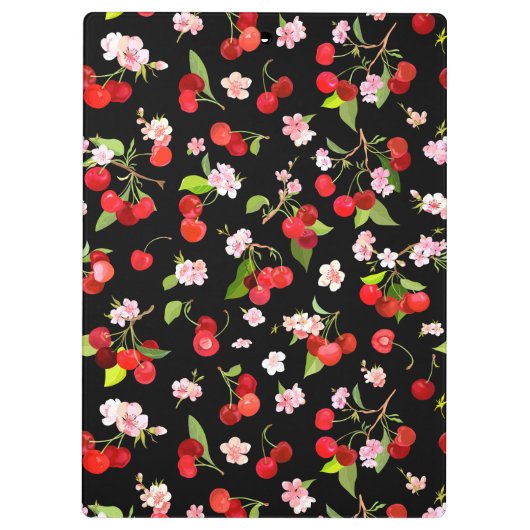 Kersenpatroon 2 klembord (Achterkant)