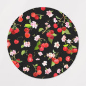 Kersenpatroon 2 labels (Design 1)