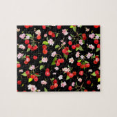 Kersenpatroon 2 legpuzzel (Horizontaal)