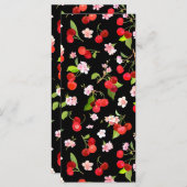 Kersenpatroon 2 menu (Voorkant / Achterkant)