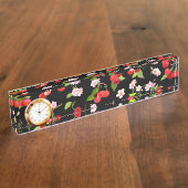 Kersenpatroon 2 naambordje (Zijkant)