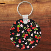 Kersenpatroon 2 sleutelhanger (Achterkant)