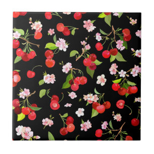 Kersenpatroon 2 tegeltje