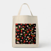 Kersenpatroon 2 tote bag (Achterkant)
