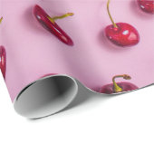 Kersenpatroon Inpakpapier (Rol Hoek)