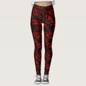 Kersenpatroon Leggings (Voorkant)