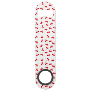 kersenpatroon levendige kleur speed flessenopener