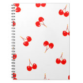 Kersenpatroon Pop Versie Notitieboek (Voorkant)
