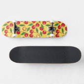 Kersenpatroon Skateboard (Horizontaal)