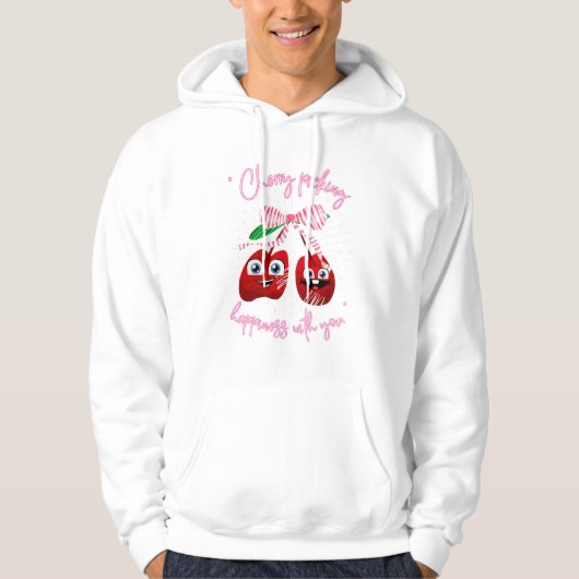 KERSENPLUKKEN HOODIE (Voorkant)
