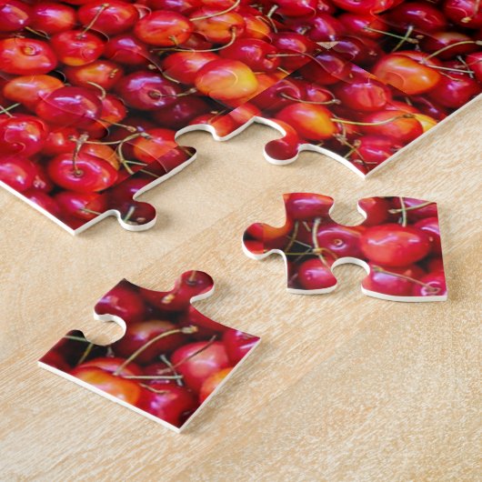 kersenpuzzel legpuzzel (Zijkant)