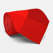 Kersenrode Piramides  Stropdas (Opgerold)