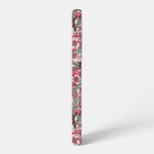 Kersensbloesem in roze en munt samsung galaxy hoesje (Linkerkant)